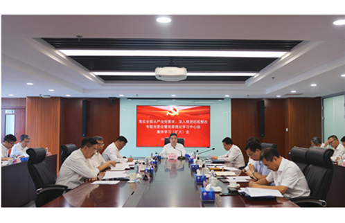 乐鱼·体育召开落实全面从严治党要求、深入推进巡视整改专题党委会暨党委理论学习中心组集体学习（扩大）会